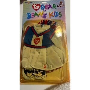 Ty Gear Beanie Kids Cheerleader Outfit Set New in Package 0500 Vintage Doll Gear